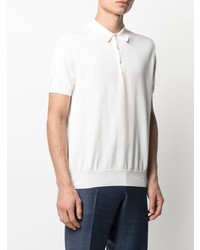 Polo blanc Canali