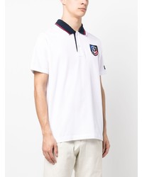 Polo blanc Paul & Shark