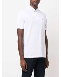 Polo blanc Emporio Armani