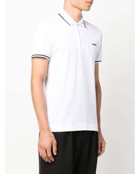 Polo blanc Zegna