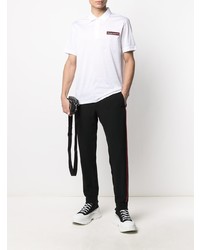 Polo blanc Alexander McQueen