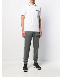 Polo blanc Ea7 Emporio Armani