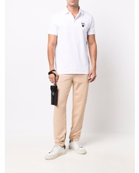 Polo blanc Karl Lagerfeld