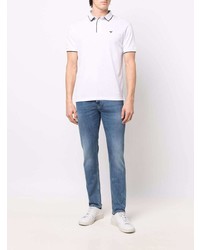 Polo blanc Emporio Armani