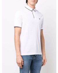 Polo blanc Emporio Armani