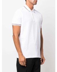 Polo blanc Moncler