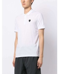 Polo blanc Ea7 Emporio Armani