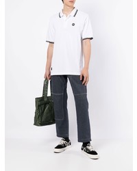 Polo blanc Alpha Industries