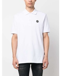 Polo blanc Philipp Plein