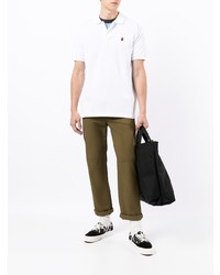 Polo blanc A Bathing Ape