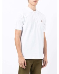 Polo blanc A Bathing Ape