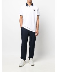 Polo blanc Paul & Shark