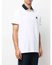 Polo blanc Paul & Shark