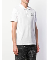 Polo blanc Karl Lagerfeld