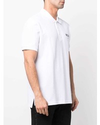 Polo blanc Moschino