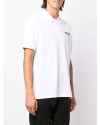 Polo blanc Moschino