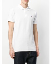 Polo blanc MAISON KITSUNÉ