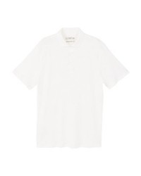 Polo blanc Mango