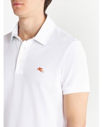 Polo blanc Etro