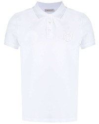 Polo blanc Moncler