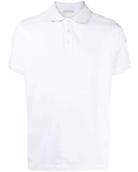 Polo blanc Moncler