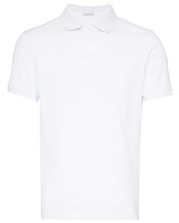 Polo blanc Moncler