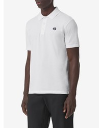 Polo blanc Burberry