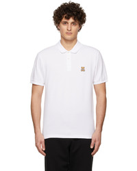 Polo blanc Moschino