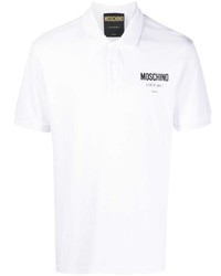 Polo blanc Moschino