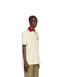 Polo blanc Gucci