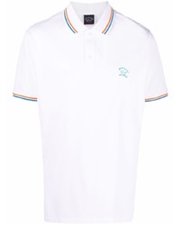 Polo blanc Paul & Shark