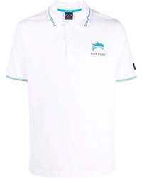 Polo blanc Paul & Shark