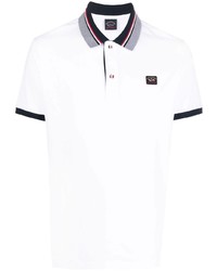 Polo blanc Paul & Shark