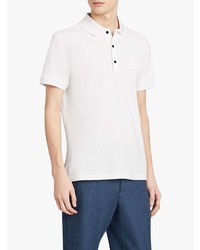 Polo blanc Burberry