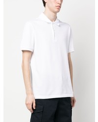 Polo blanc Brioni