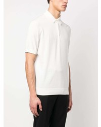 Polo blanc Zegna