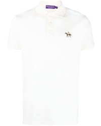 Polo blanc Ralph Lauren Purple Label