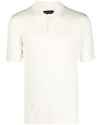 Polo blanc Roberto Collina