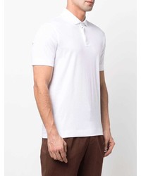 Polo blanc Ermenegildo Zegna