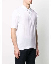 Polo blanc John Smedley