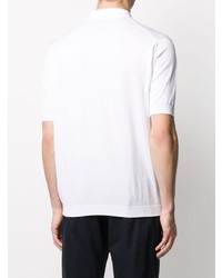 Polo blanc John Smedley