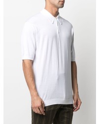 Polo blanc John Smedley