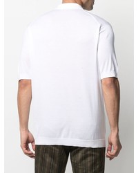 Polo blanc John Smedley