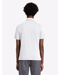 Polo blanc Ermenegildo Zegna