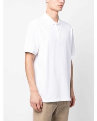 Polo blanc Brioni