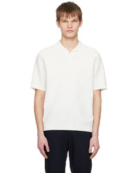 Polo blanc Solid Homme