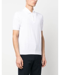 Polo blanc Cruciani