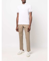 Polo blanc Corneliani