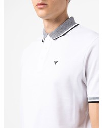 Polo blanc Emporio Armani