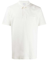 Polo blanc Sunspel